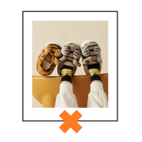 Baby/peuter pantoffel tijger